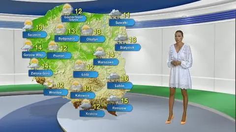 Prognoza pogody na poniedziałek