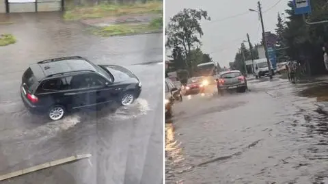 Zalane ulice, połamane gałęzie. Nawałnica przeszła nad Wielkopolską