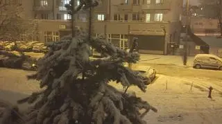 Siedlce w śniegu