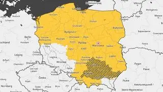 Aktualne ostrzeżenia meteorologiczne IMGW