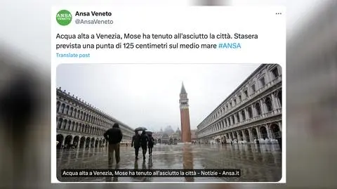 Mojżesz ocalił Wenecję. Przed nim jeszcze trochę pracy