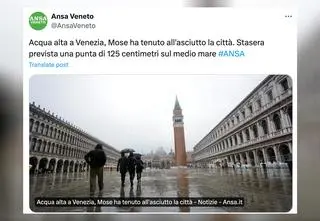 Mojżesz ocalił Wenecję. Przed nim jeszcze trochę pracy