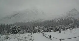 Biało zrobiło się na Hali Gąsienicowej 