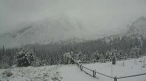 Biało zrobiło się na Hali Gąsienicowej 