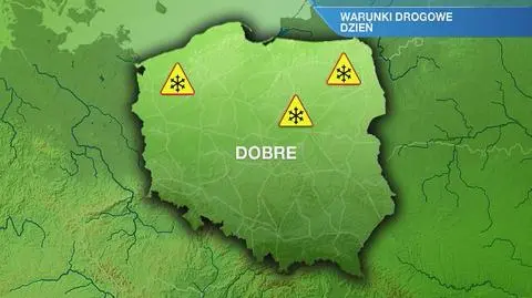Warunki drogowe we wtorek