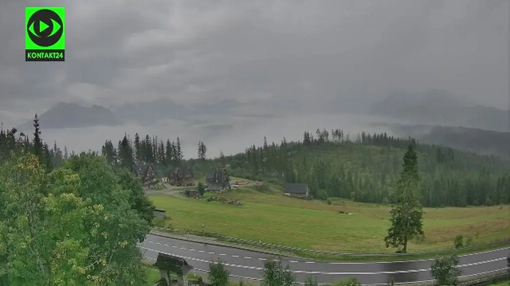 Tak tworzyła się burza w Tatrach (Kontakt24/Rafał Raczyński)