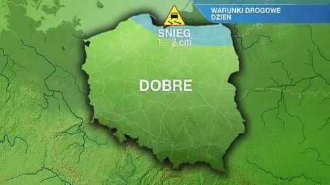 Warunki drogowe w niedzielę