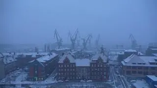 Widok na Gdańsk w piątek po południu