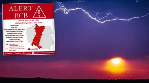 Alert RCB dla kolejnych regionów. "Zabezpiecz rzeczy, które może porwać wiatr"