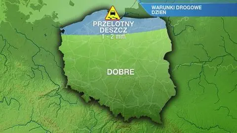 Warunki drogowe w piątek 24