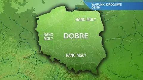 Warunki drogowe na sobotę