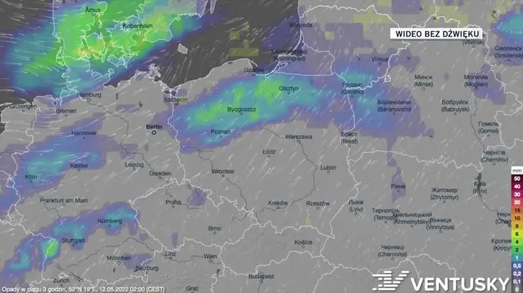 Prognozowana temperatura na 5 dni