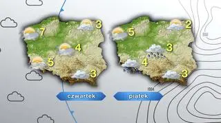 Prognoza pogody na czwartek i piątek