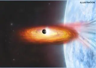 Potencjalną planetę odkryto metodą tranzytu