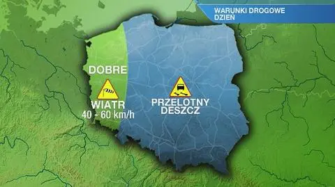 Warunki drogowe w środę