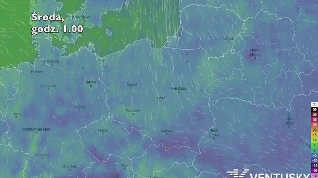 Temperatura w najbliższych dniach 