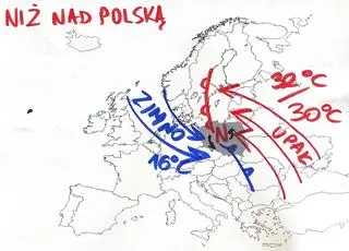 Sytuacja baryczna nad Polską