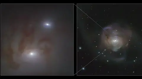 Astronomowie odnaleźli najbliższą względem Ziemi parę supermasywnych czarnych dziur 