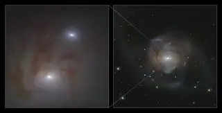Astronomowie odnaleźli najbliższą względem Ziemi parę supermasywnych czarnych dziur 