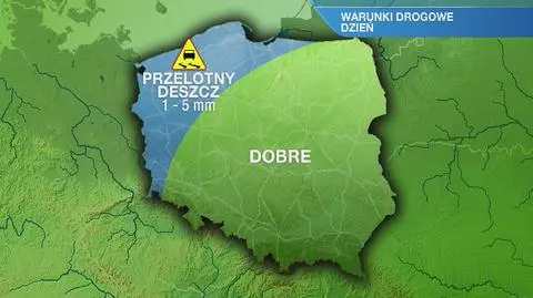 Warunki drogowe w piątek