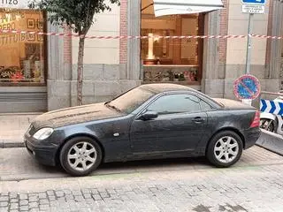 Saharyjski pył na ulicach Madrytu