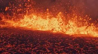 Erupcja Wulkanu na Islandii