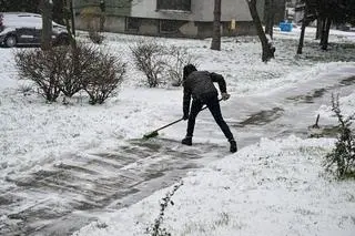 Śnieg w Przemyślu