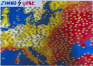 Temperatura maksymalna odnotowana w sobotę w Europie