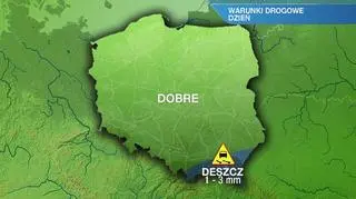 Warunki drogowe w piątek