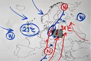 Sytuacja pogodowa nad Europą