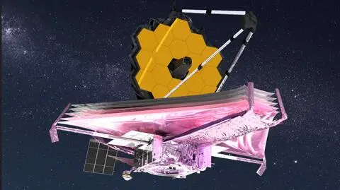 Teleskop Jamesa Webba rozłożył pokryte złotem zwierciadło główne