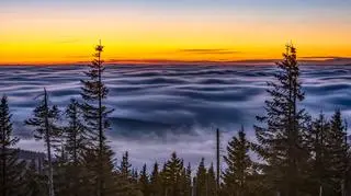 Magiczny 11 listopada 2021 w Karkonoszach.