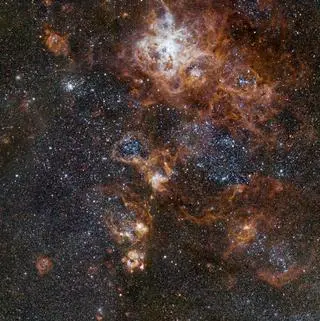 Nebula Tarantula w Wielkim Obłoku Magellana