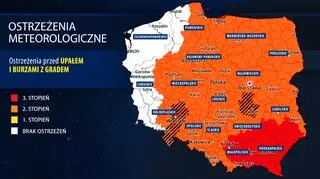 Ostrzeżenia meteorologiczne IMGW