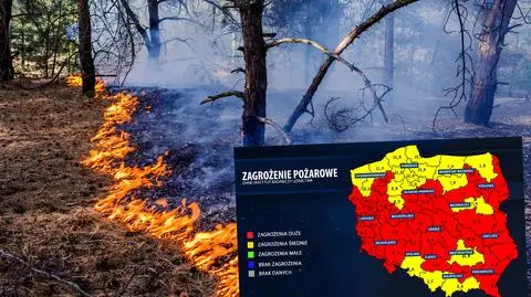 Większość Polski na czerwono. Najwyższy stopień zagrożenia
