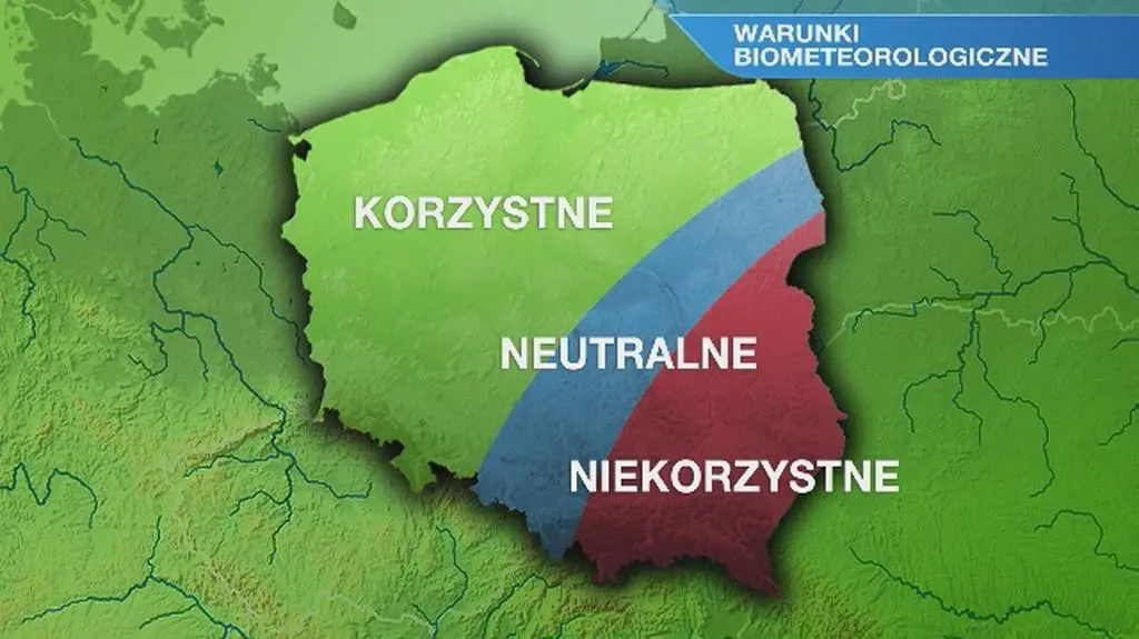 Warunki biometeorologiczne w środę
