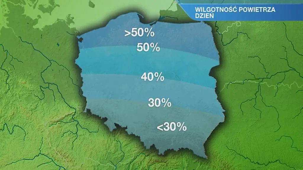 Warunki biometeorologiczne w czwartek