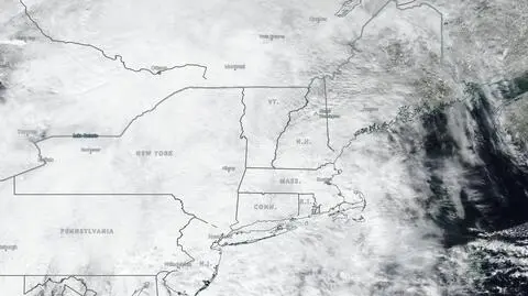 "Jeśli nie musicie, bądźcie tak dobrzy i nie wyjeżdżajcie na drogi". Nor'easter sypnie śniegiem