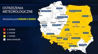Ostrzeżenia meteorologiczne IMGW