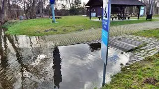 Zalania w Słupsku