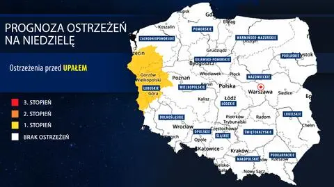 Powrót upałów. Prognoza alertów IMGW