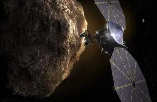 Sonda Lucy i planetoida
