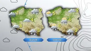 Prognoza pogody na piątek i sobotę