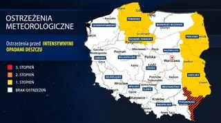 Aktualne ostrzeżenia meteorologiczne IMGW