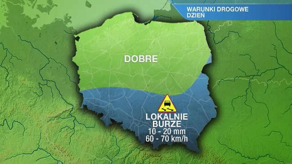 Warunki drogowe w środę