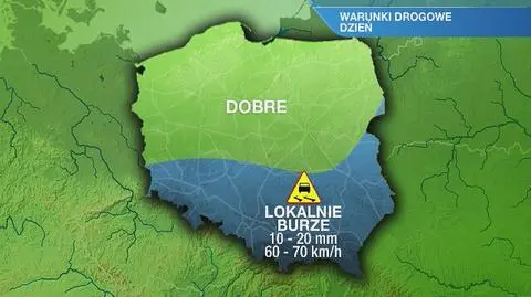 Warunki drogowe w środę