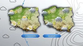 Prognoza pogody na czwartek i piątek