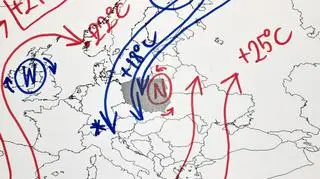 Sytuacja pogodowa nad Europą