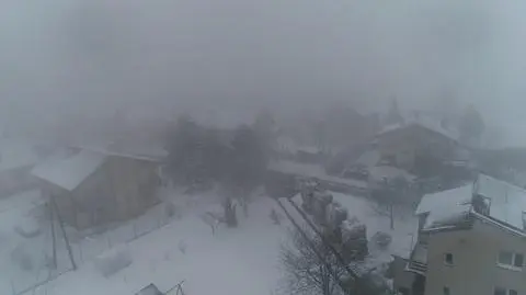 Okolice Tarnowa pod śniegiem