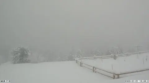 Hala Gąsienicowa, widok na Granaty - sobota rano